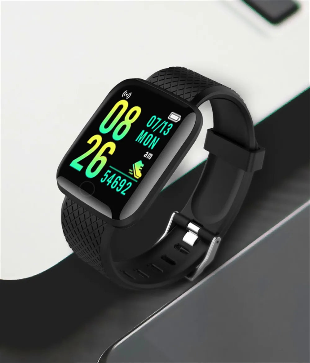 Smartwatch Unissexo D13/116Plus - Monitor Fitness, Notificações e Frequência Cardíaca