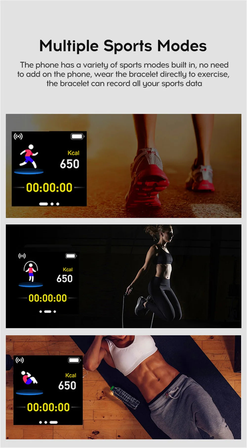 Smart Watch 116 Multifunções (Unissexo) - Notificações, Música e Fitness