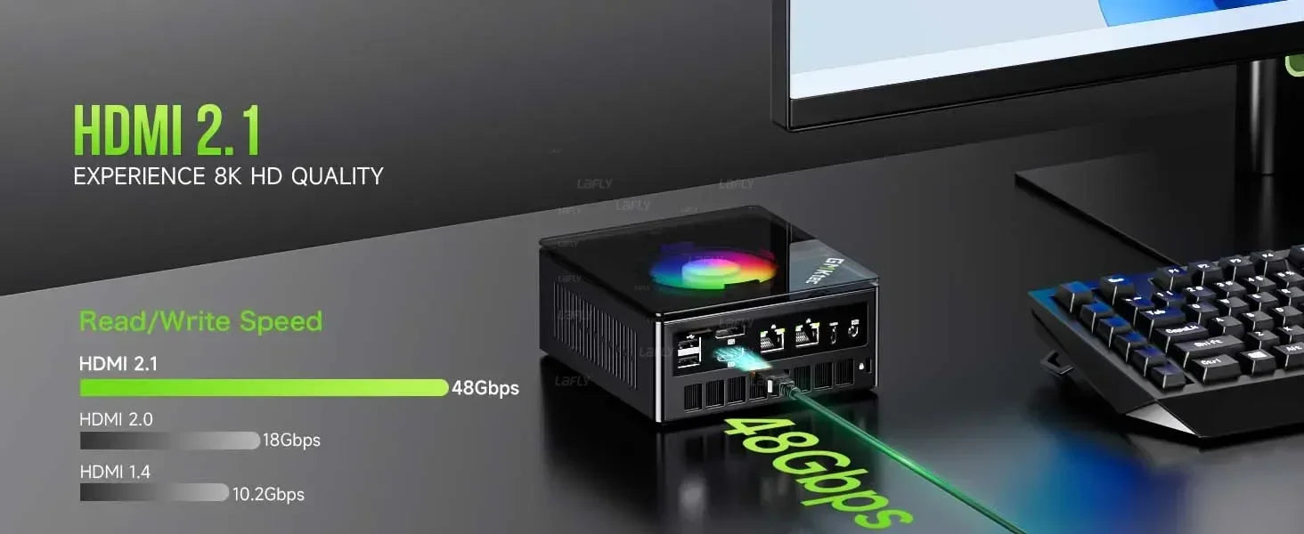 GMKtec K11 Gaming Mini PC (Ryzen 9 8945HS, 32GB DDR5)