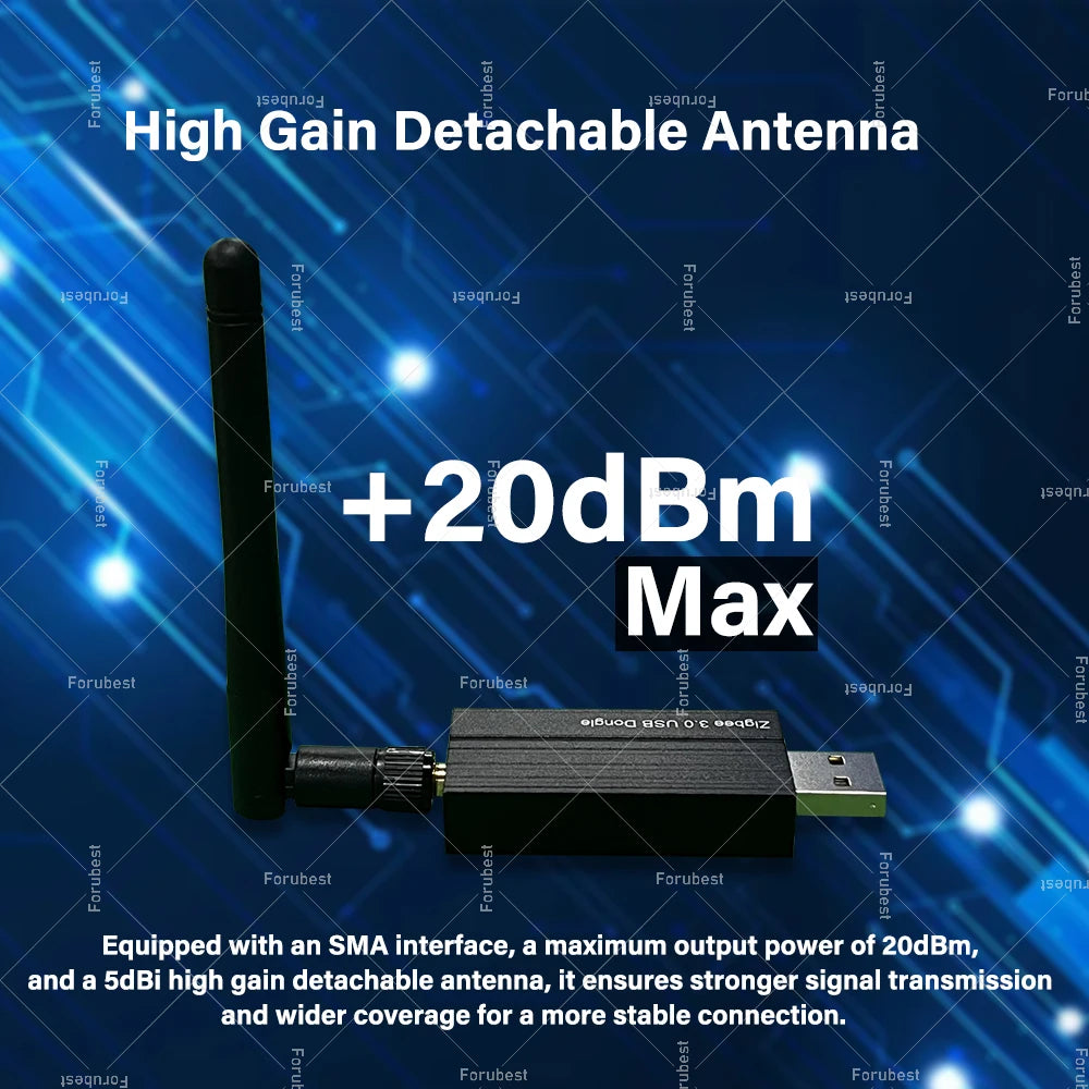 Zigbee 3.0 USB Dongle Smart Wireless Gateway Hub